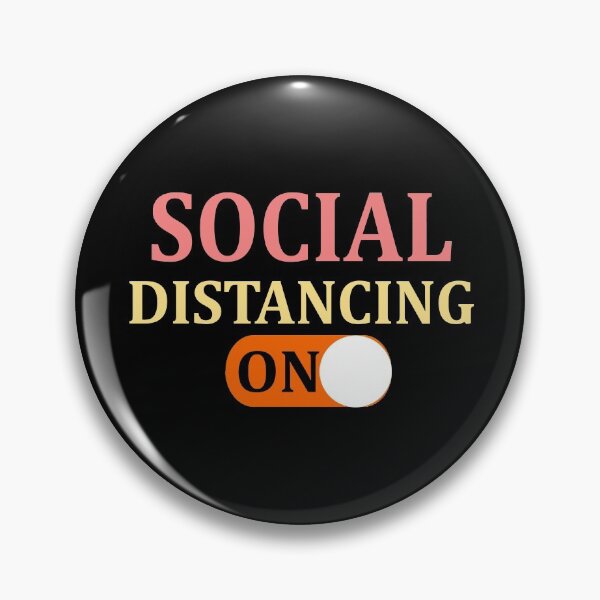 Item preview, Social Distancing Mode On - Socialism distancing designed and sold by Andrea Lina.