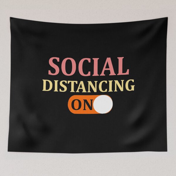 Item preview, Social Distancing Mode On - Socialism distancing designed and sold by Andrea Lina.