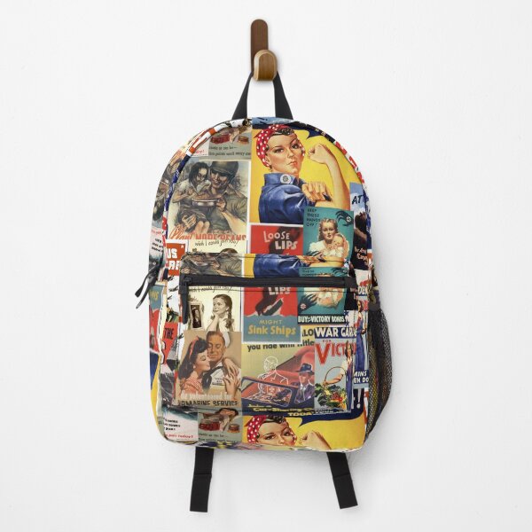 Item preview, WWII propaganda poster collage designed and sold by Celise21.
