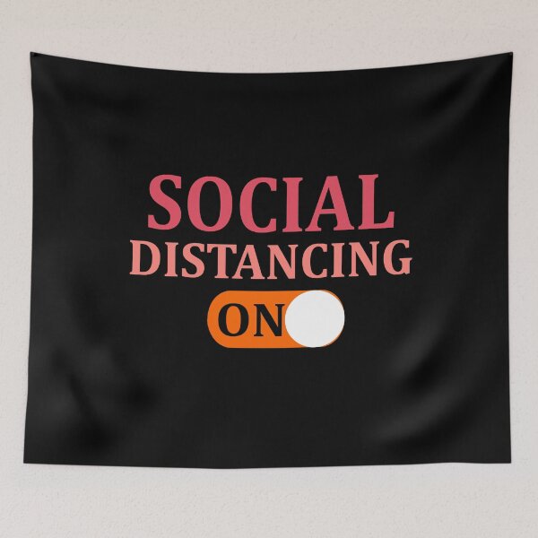 Item preview, Social Distancing Mode On - Socialism distancing designed and sold by Andrea Lina.
