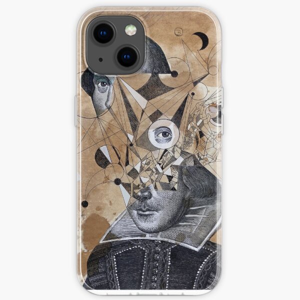 shakespeare as an abstracted concept iPhone Soft Case