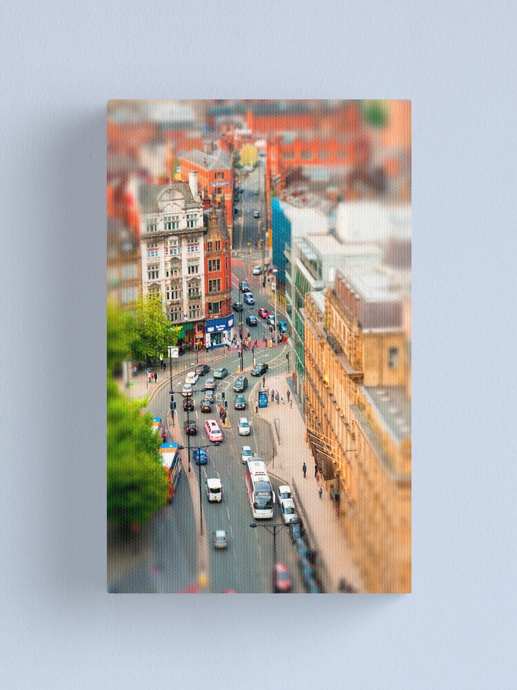 Alternate view of Manchester 'Tilt n Shift' Canvas Print