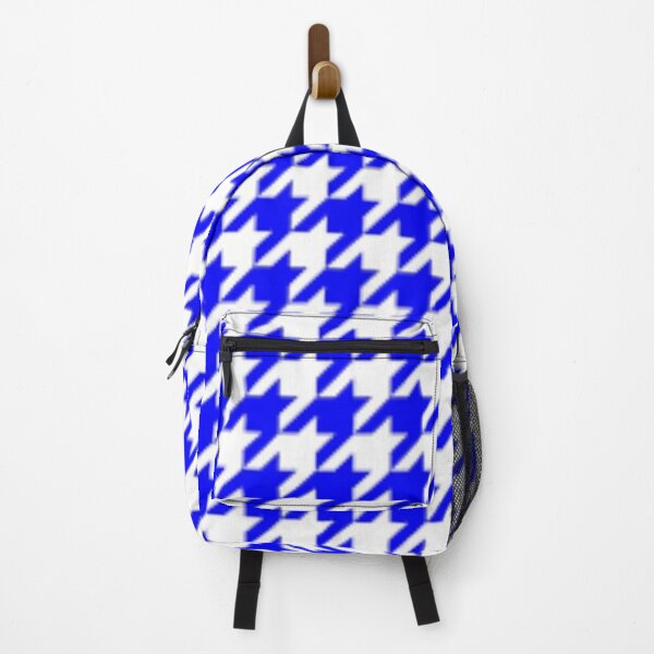 Item preview, Blue and White Houndstooth Pattern designed and sold by lizmcginn.