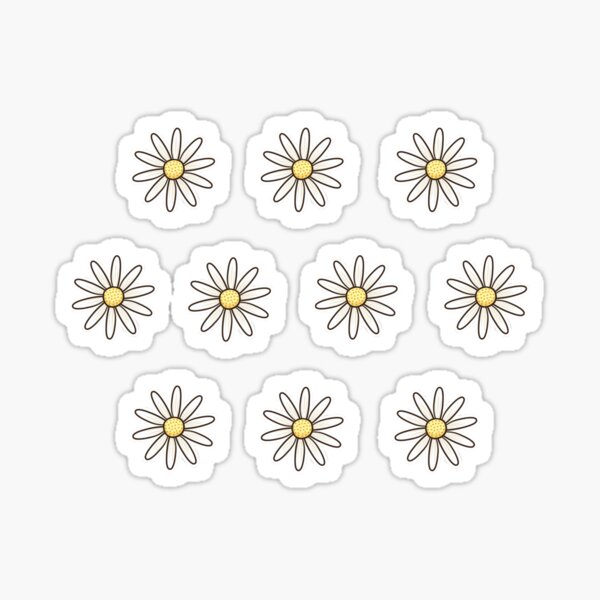 daisy pack Sticker