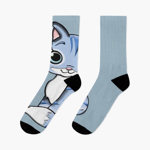 Item preview, Cute Adorable Blue Kitty Cat , Cat Lovers designed and sold by Ouais  Malak.