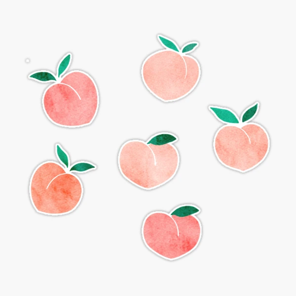 Large Sticker Scoops - Pages Peaches