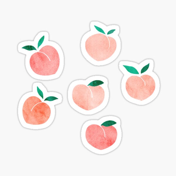 Mini Petty Sticker - Pages Peaches