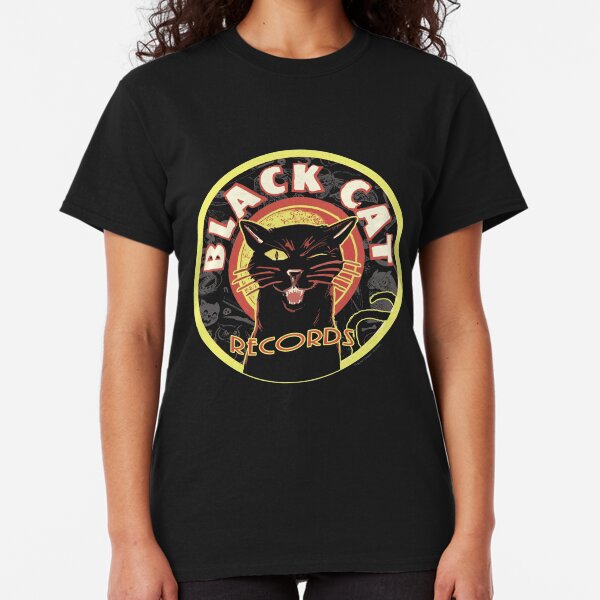 Black Cat LP Art Deco Classic T-Shirt