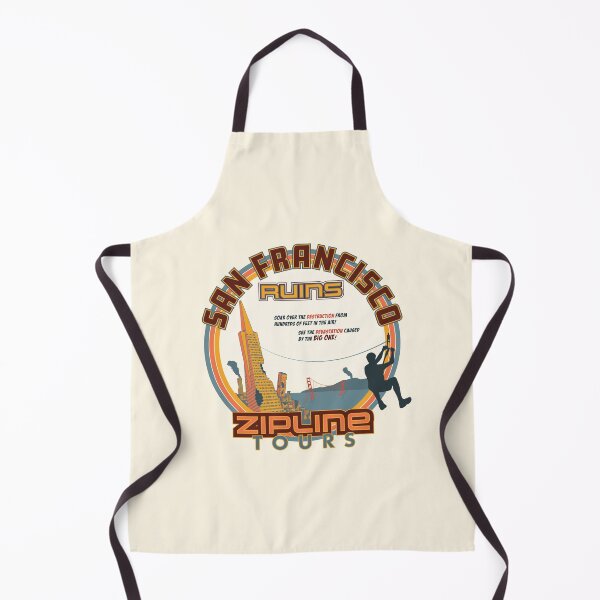 Item preview, San Francisco Zipline Tours designed and sold by CuriousCurios.