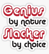 Genius Sticker