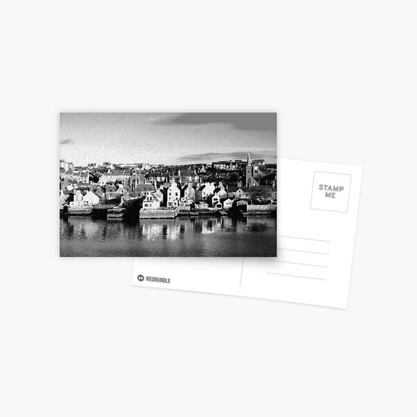Stromness Orkney Islands (Chalk Sketch) Postcard