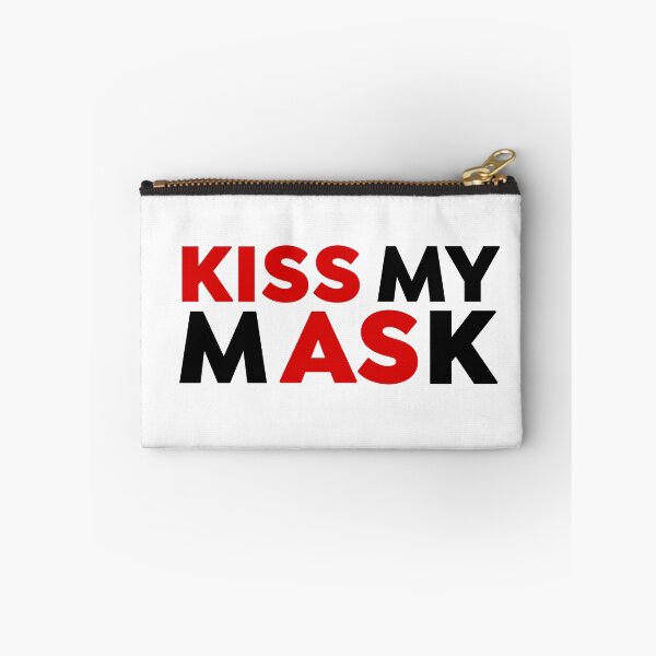 Item preview, Kiss My Mask On White designed and sold by MPowerTeez.