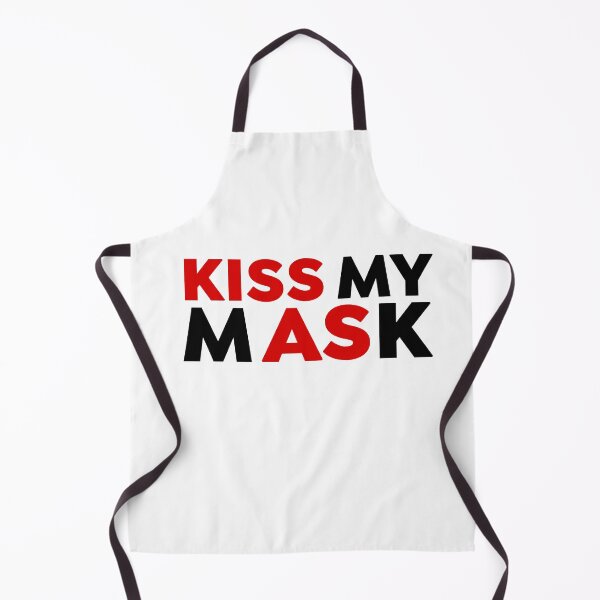 Item preview, Kiss My Mask On White designed and sold by MPowerTeez.