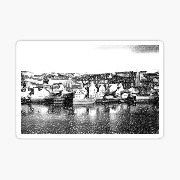 Stromness, Orkeny (Sketch) Sticker