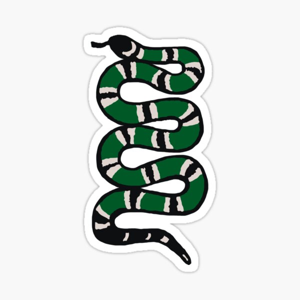 Green gucci inspired snake\