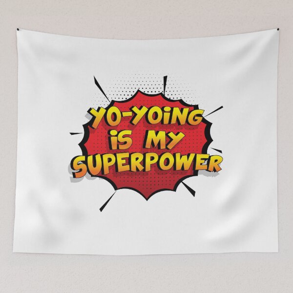 Item preview, Yo-Yoing is my Superpower Funny Design Yo-Yoing Gift designed and sold by Custom365.
