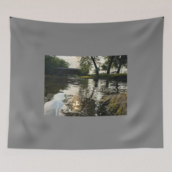 Item preview, Red Covered Bridge designed and sold by JmanInABox.