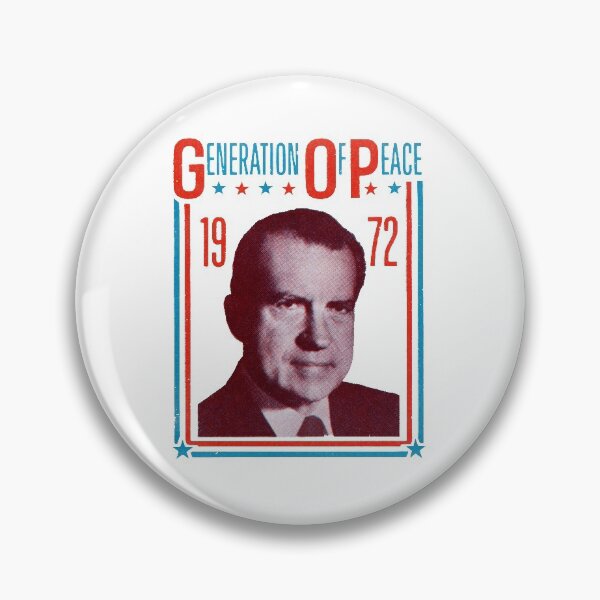 Item preview, 1972 Groovy Nixon for President designed and sold by historicimage.