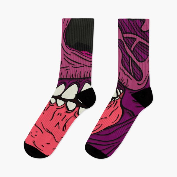 Item preview, Purple Fleshy Half-Face designed and sold by artbyjoeski.