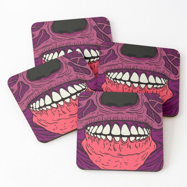 Item preview, Purple Fleshy Half-Face designed and sold by artbyjoeski.
