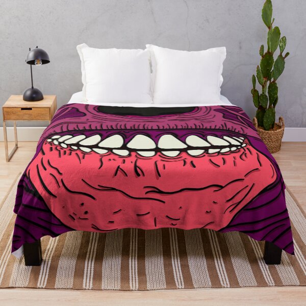 Item preview, Purple Fleshy Half-Face designed and sold by artbyjoeski.