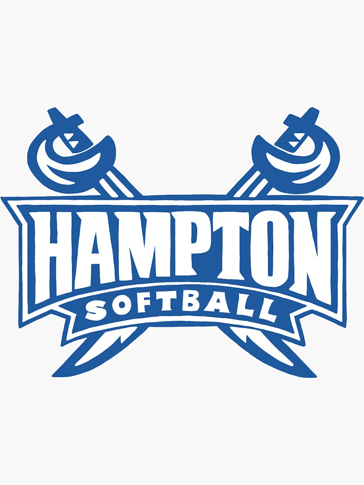 "Hampton University Softball " Sticker for Sale by emkepp32 Redbubble