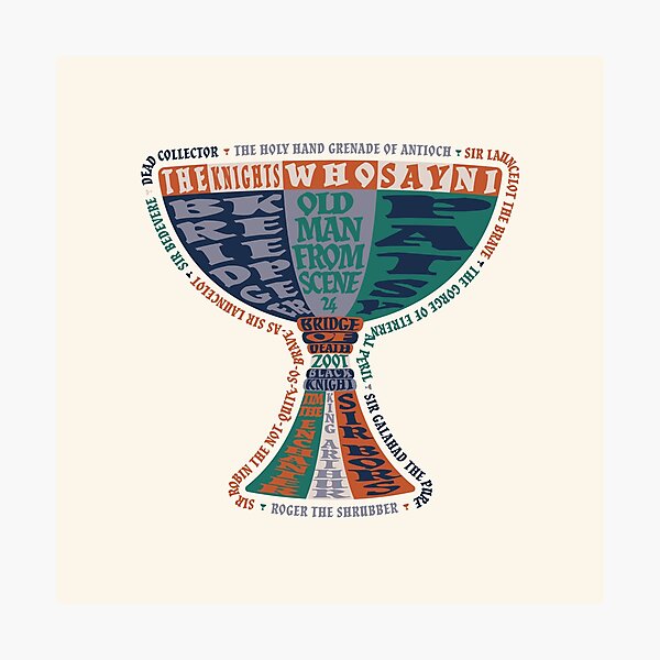 Item preview, The Grail!? designed and sold by CuriousCurios.
