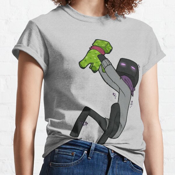 Creeper & enderman . Classic T-Shirt
