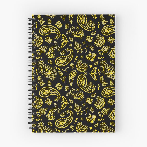 Item preview, Yellow on Black Paisley designed and sold by BadBehaviour.