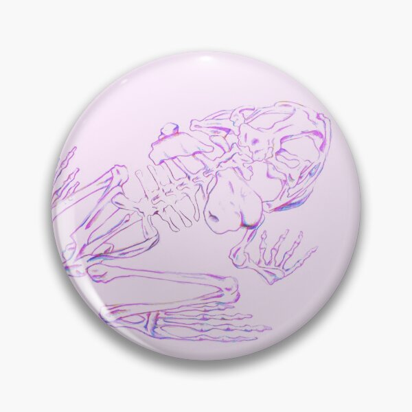 Item preview, Frog Skeleton_Multicolor designed and sold by Mallory Harrington.