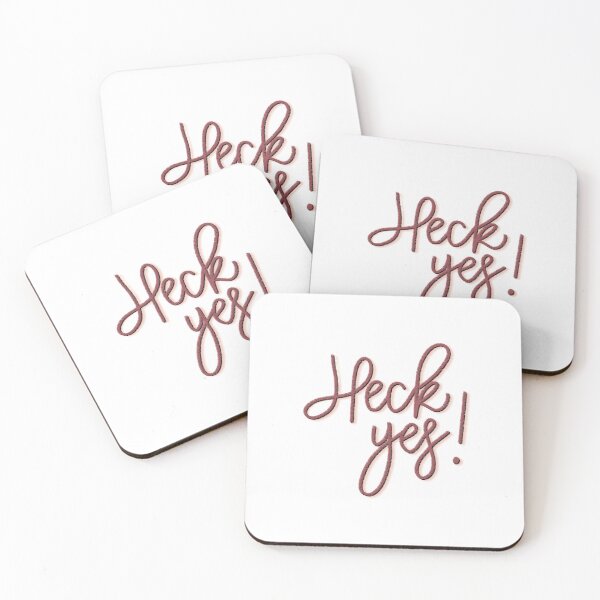 Item preview, Heck yes designed and sold by Daniellemakes.