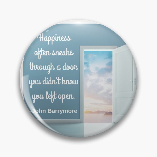Item preview, Happiness often sneaks through a door designed and sold by Caregiverology.