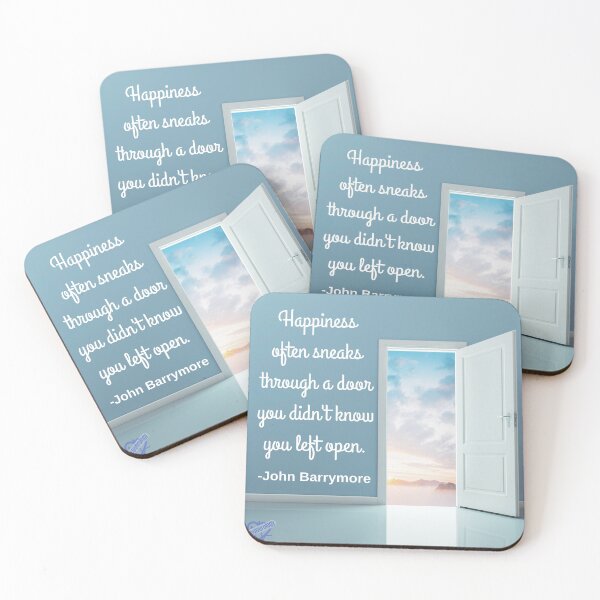 Item preview, Happiness often sneaks through a door designed and sold by Caregiverology.