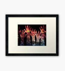The Carol Corps Framed Print