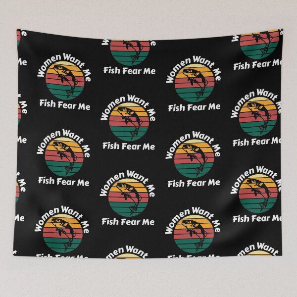 Item preview, Women Want Me Fish Fear Me designed and sold by LightBeacon.