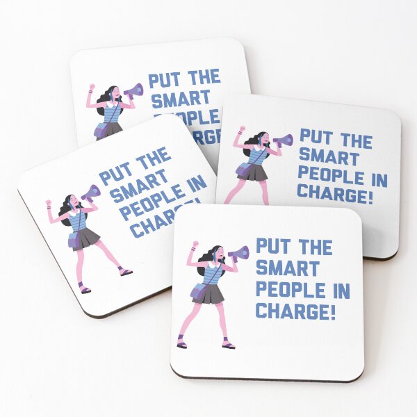 Item preview, Put Smart People in Charge designed and sold by flying-flamingo.