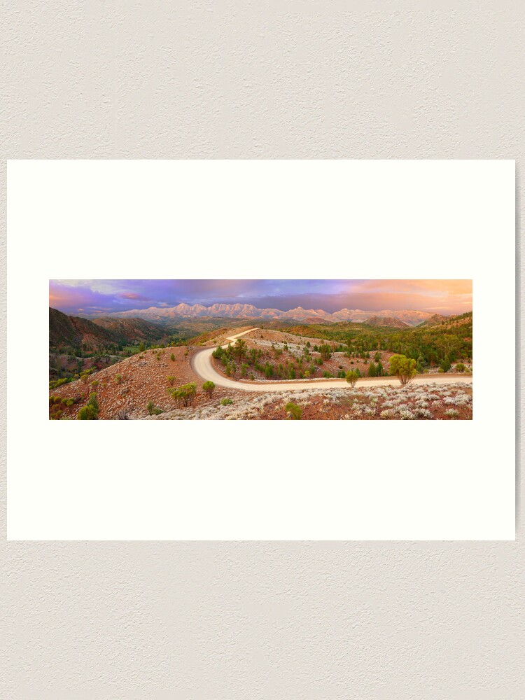 Thumbnail 2 of 3, Art Print, Bunyeroo Valley, Flinders Ranges, South Australia designed and sold by Michael Boniwell.