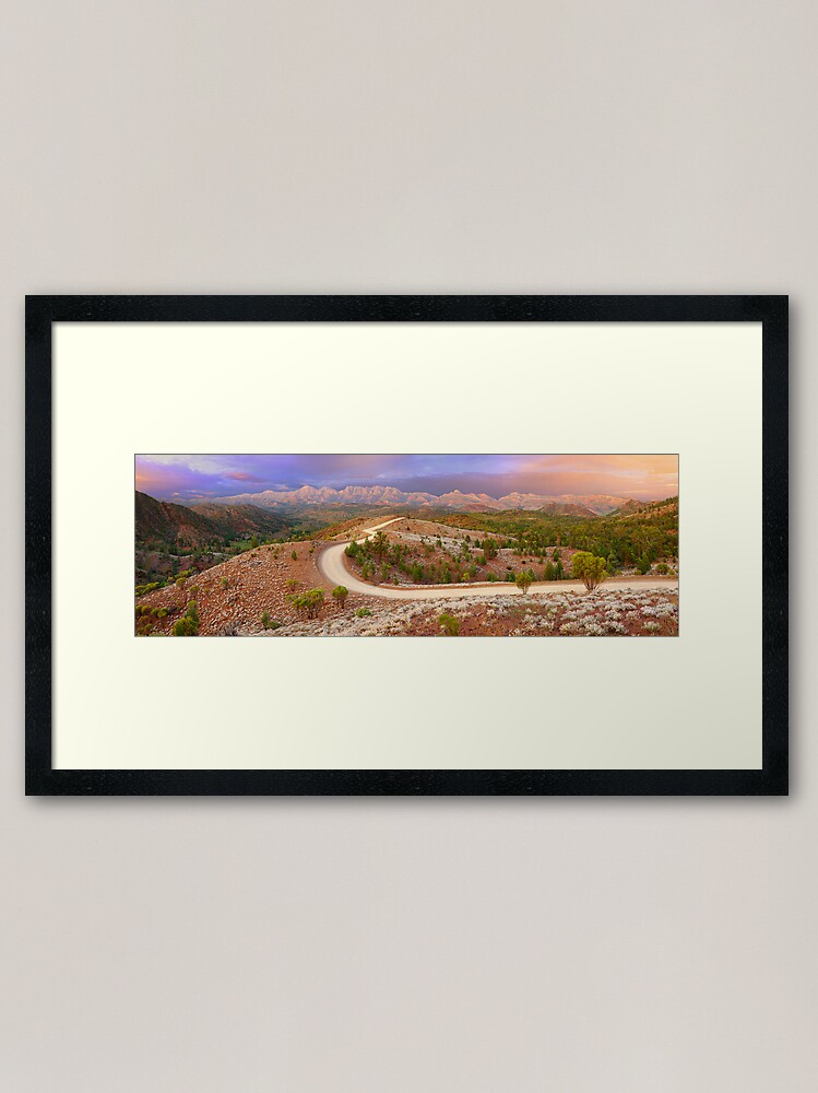 Thumbnail 2 of 7, Framed Art Print, Bunyeroo Valley, Flinders Ranges, South Australia designed and sold by Michael Boniwell.