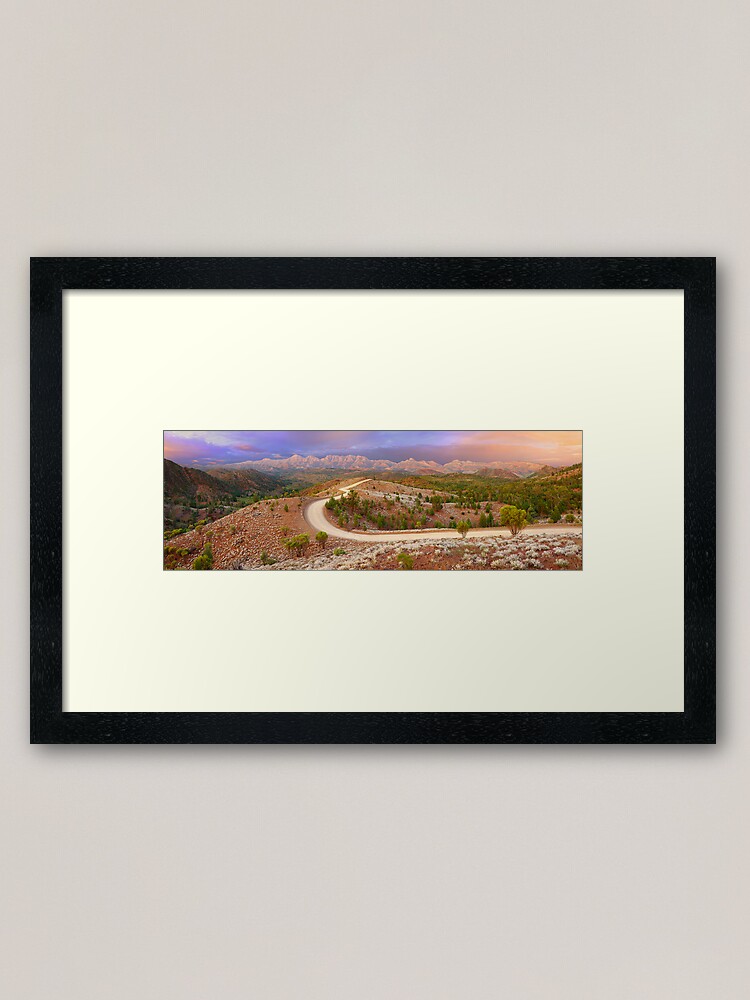 Thumbnail 1 of 7, Framed Art Print, Bunyeroo Valley, Flinders Ranges, South Australia designed and sold by Chockstone.