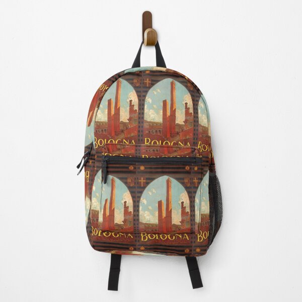 Item preview, Vintage Bologna Italy Two Towers Travel designed and sold by digitalvintage.