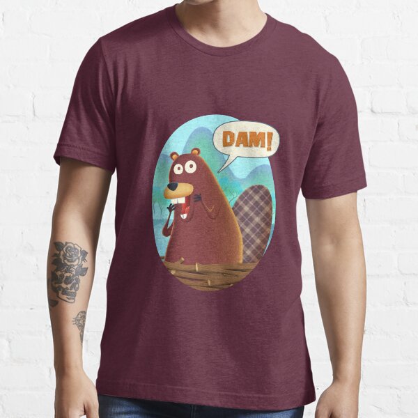 Dam! Beaver Essential T-Shirt
