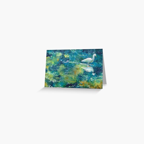 Solitary Stroll Greeting Card