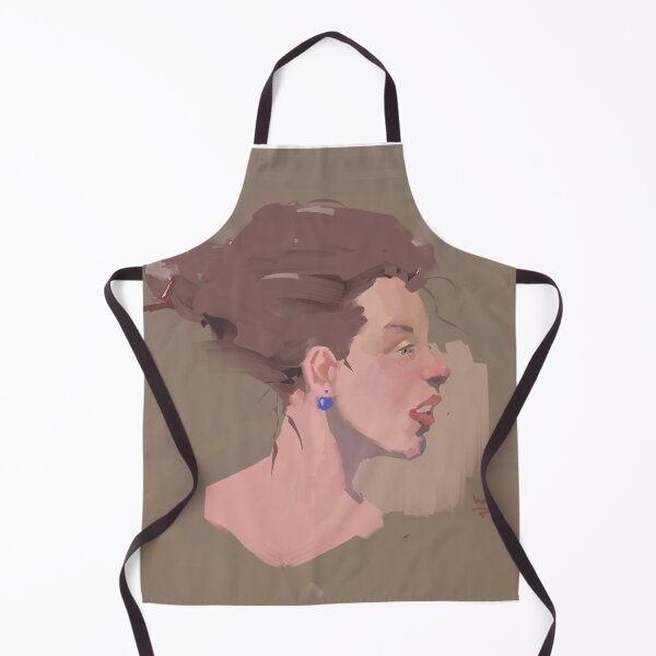 Item preview, Woman portrait painting designed and sold by manuelcsart.