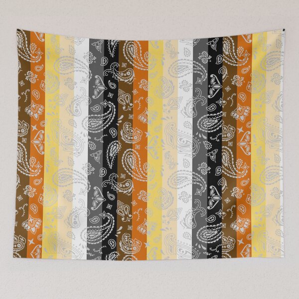 Item preview, Bear Flag Paisley designed and sold by BadBehaviour.