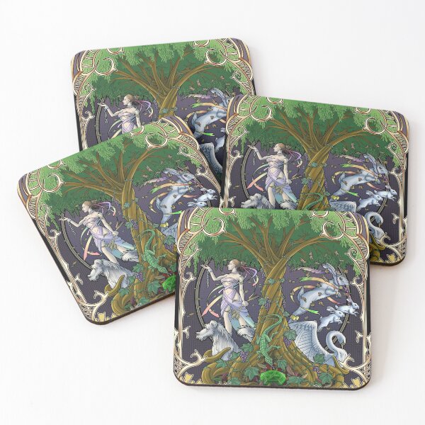 Item preview, Zodiac Trifecta : Virgo Vine and Rabbit designed and sold by ItoSaithWebb.