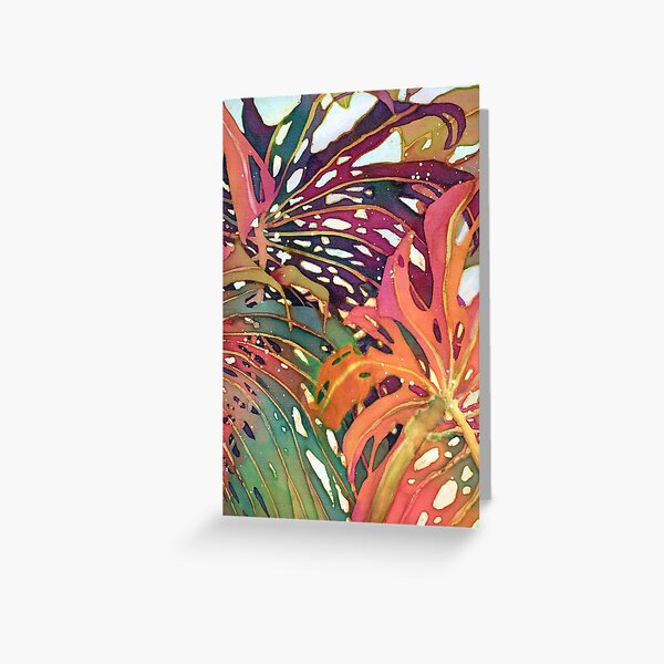 Palm Patterns 1 Greeting Card
