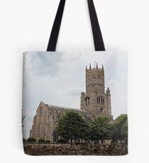 St Mary the Virgin and All Saints Church, Fotheringhay Tote Bag