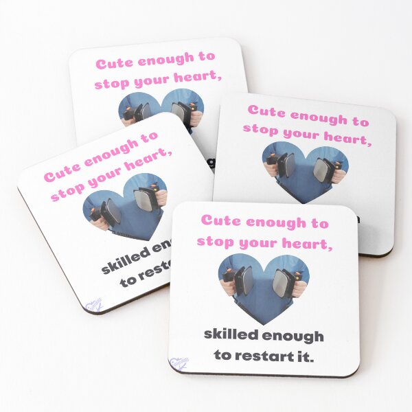 Item preview, Cute enough to stop your heart designed and sold by Caregiverology.