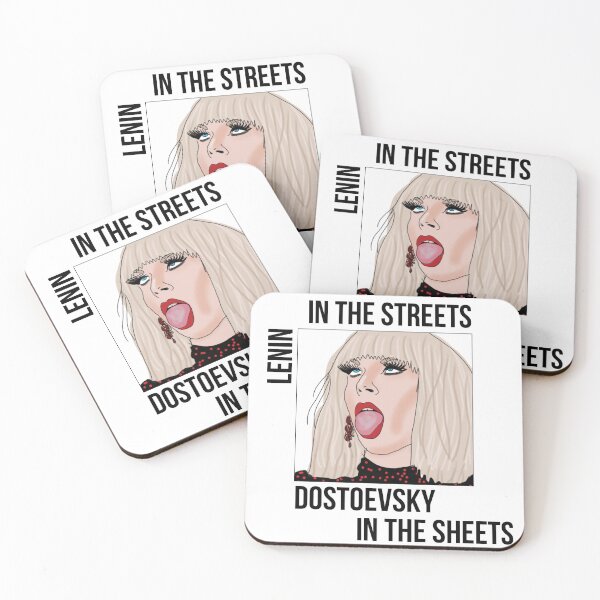Item preview, Katya Lenin in the Streets Dostoevsky in the Sheets designed and sold by maria-sunshine.
