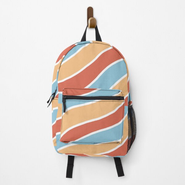 Item preview, Retro Waves White Red Blue Aesthetic Simple Stripes designed and sold by millafrlan.